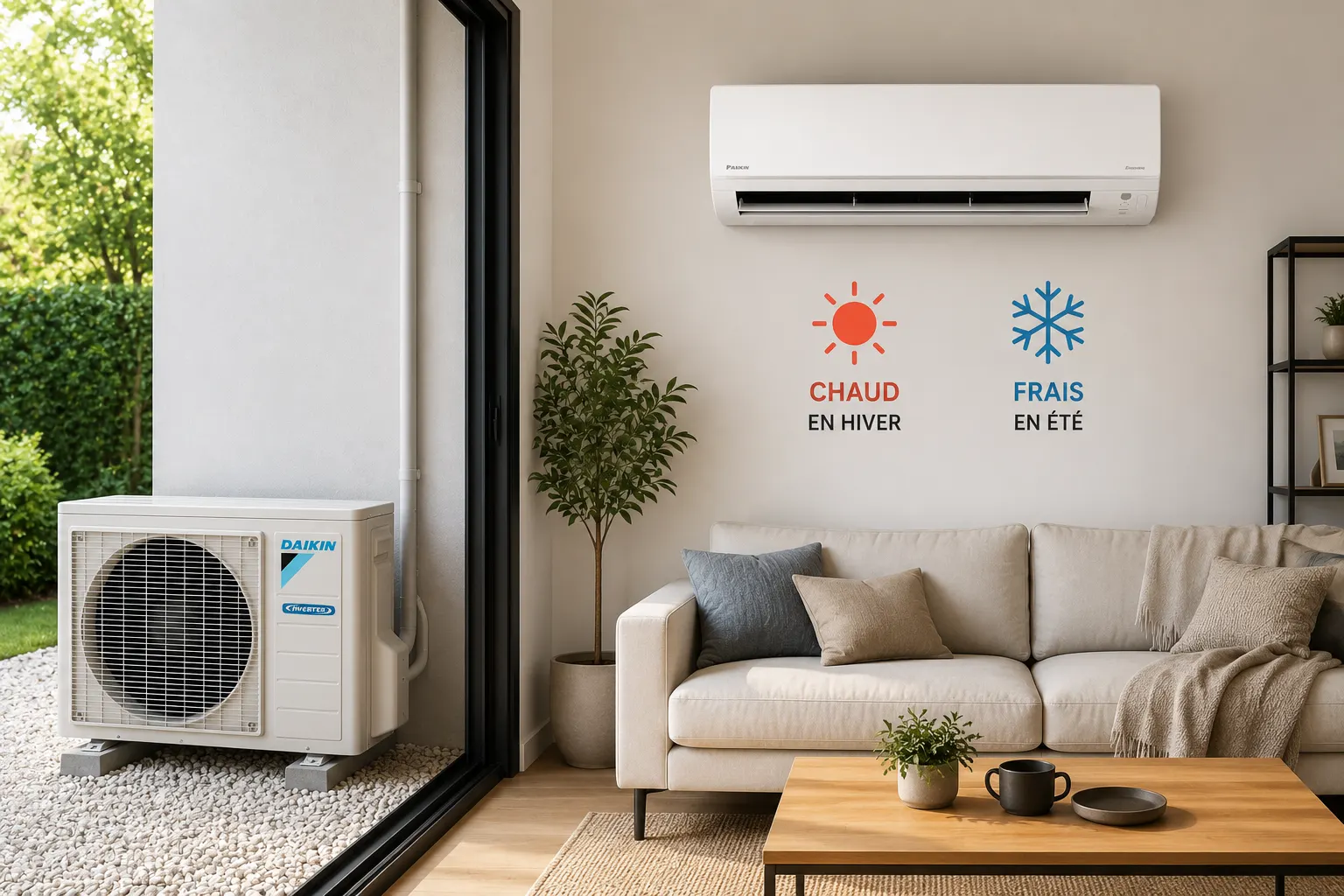 Travaux de climatisation par les techniciens Dispac Énergies